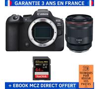 Canon EOS R6 Mark II + RF 50mm f/1.2 L USM + 1 SanDisk 64GB Extreme PRO UHS-II SDXC 300 MB/s + Ebook '20 Techniques pour Réussir vos Photos' - Appareil Photo Hybride