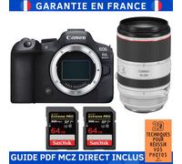 Canon EOS R6 Mark II + RF 70-200mm f/2.8 L IS USM + 2 SanDisk 64GB Extreme PRO UHS-II SDXC 300 MB/s + Guide PDF MCZ DIRECT '20 TECHNIQUES POUR RÉUSSIR VOS PHOTOS