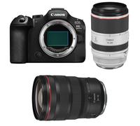 Canon Kit EOS R6 Mark III + RF 24-70mm f/2.8 L IS USM + RF 70-200mm f/2.8 L IS USM – Garantie 3 ans