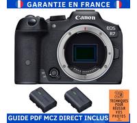 Canon EOS R7 + 2 Canon LP-E6NH + Guide PDF MCZ DIRECT '20 TECHNIQUES POUR RÉUSSIR VOS PHOTOS