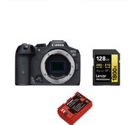 Canon EOS R7 Boîtier+Batterie Kingma 2400mAh (Canon LP-E6NH)+Carte mémoire Lexar Professional 128Go SDXC 1800x UHS-II
