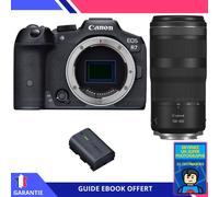 Canon EOS R7 + RF 100-400mm IS + 1 Canon LP-E6NH + Ebook 'Devenez Un Super Photographe' - Hybride Canon