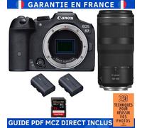 Canon EOS R7 + RF 100-400mm IS + 1 SanDisk 32GB Extreme PRO UHS-II SDXC 300 MB/s + 2 Canon LP-E6NH + Guide PDF MCZ DIRECT '20 TECHNIQUES POUR RÉUSSIR VOS PHOTOS