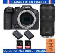 Canon EOS R7 + RF 100-400mm IS + 2 SanDisk 64GB Extreme PRO UHS-II SDXC 300 MB/s + 2 Canon LP-E6NH + Guide PDF MCZ DIRECT '20 TECHNIQUES POUR RÉUSSIR VOS PHOTOS