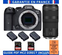 Canon EOS R7 + RF 100-400mm IS + 2 SanDisk 64GB Extreme PRO UHS-II SDXC 300 MB/s + 3 Canon LP-E6NH + Guide PDF MCZ DIRECT '20 TECHNIQUES POUR RÉUSSIR VOS PHOTOS