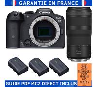 Canon EOS R7 + RF 100-400mm IS + 3 Canon LP-E6NH + Guide PDF MCZ DIRECT '20 TECHNIQUES POUR RÉUSSIR VOS PHOTOS