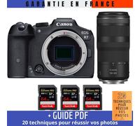 Canon EOS R7 + RF 100-400mm IS + 3 SanDisk 64GB Extreme PRO UHS-II SDXC 300 MB/s + Guide PDF ""20 techniques pour r?ussir vos photos