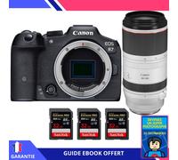 Canon EOS R7 + RF 100-500mm F4.5-7.1 L IS USM + 3 SanDisk 32GB Extreme PRO UHS-II SDXC 300 MB/s + Ebook 'Devenez Un Super Photographe' - Hybride Canon