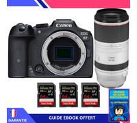 Canon EOS R7 + RF 100-500mm F4.5-7.1 L IS USM + 3 SanDisk 64GB Extreme PRO UHS-II SDXC 300 MB/s + Ebook 'Devenez Un Super Photographe' - Hybride Canon