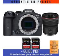 Canon EOS R7 + RF 14-35mm F4 L IS USM + 2 SanDisk 64GB Extreme PRO UHS-II SDXC 300 MB/s + Guide PDF ""20 techniques pour r?ussir vos photos