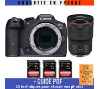 Canon EOS R7 + RF 15-35mm F2.8 L IS USM + 3 SanDisk 64GB Extreme PRO UHS-II SDXC 300 MB/s + Guide PDF ""20 techniques pour r?ussir vos photos