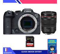 Canon EOS R7 + RF 24-105mm F4 L IS USM + 1 SanDisk 32GB Extreme PRO UHS-II SDXC 300 MB/s + Ebook 'Devenez Un Super Photographe' - Hybride Canon