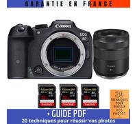 Canon EOS R7 + RF 85mm F2 Macro IS STM + 3 SanDisk 32GB Extreme PRO UHS-II SDXC 300 MB/s + Guide PDF ""20 techniques pour r?ussir vos photos