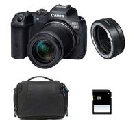 CANON EOS R7 + RF-S 18-150mm F3.5-6.3 IS STM + Sac + Carte SD 8 Go + Bague EF-EOS R