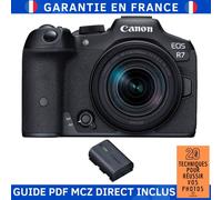 Canon EOS R7 + RF-S 18-150mm STM + 1 Canon LP-E6NH + Guide PDF MCZ DIRECT '20 TECHNIQUES POUR RÉUSSIR VOS PHOTOS