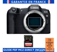 Canon EOS R8 + 1 SanDisk 256GB Extreme PRO UHS-II SDXC 300 MB/s + Guide PDF MCZ DIRECT '20 TECHNIQUES POUR RÉUSSIR VOS PHOTOS