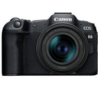 Canon EOS R8 + RF 24-50mm F4.5-6.3 IS STM Kit MILC 24,2 MP CMOS 6000 x 4000 pixels Noir