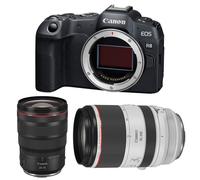 CANON EOS R8 + RF 24-70mm f/2.8 L IS USM + RF 70-200mm f/2.8 L IS USM Garanti 3 ans