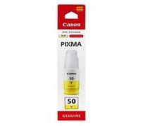 Canon GI 50 Y - Jaune - original - recharge d'encre - pour PIXMA G5050, G6050, G7050, GM2050, GM4050 Jaune G