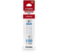 Canon GI-51 Cyan Ink Bottle - 4546C001 GI-51 Cyan