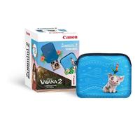 Pack Imprimante Photo Canon Zoemini 2 Vaiana 2 Bluetooth Bleu marine + Housse Vaiana 2