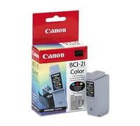Canon Cartouche d'encre BCI-21 tricolore originale Cyan Magenta Jaune 150 pages