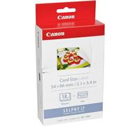 Canon KC-18IF - 18 pcs. étiquettes - pour SELPHY CP1000, CP1200, CP1300, CP330, CP530, CP770, CP780, CP790, CP800, CP820, CP910