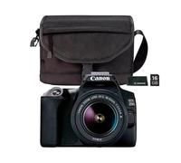 Canon Kit Eos 250d Negro Cámara Reflex 24.1mp 4k Wifi Bluetooth + Objetivo Ef-s 15-55mm + Bolsa + Sd 16gb