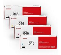 Canon Lot de 4 toners authentiques 046 (1248C006) pour imprimantes laser Canon Color imageCLASS MF735Cdw, MF733Cdw, MF731Cdw, MF731Cdw, LBP654Cdw