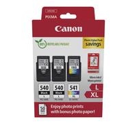 CANON Pantum PG540Lx2 / CL541XL PVP SEC Lot de 3 cartouches d'encre - Noir et couleur
