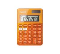 CANON Mini Calculatrice de poche à 10 chiffres LS-100K, coloris orange