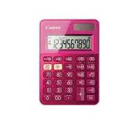 Canon LS-100K - Calculatrice de bureau - 10 chiffres - panneau solaire, pile - rose métallique