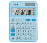 Canon Calculatrice de poche LS-125KB-PBL bleu pastel 12 chiffres piles et solaire 106×25×147 mm
