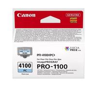 Canon Cartouche d'encre PFI-4100 Photo Cyan pour imprimante imagePROGRAF PRO-1100 - 6781C001
