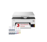 Canon MAXIFY GX1050 Imprimante A4 Couleur pour la Maison et Le Bureau | Imprimante, Copieur et Scanner Jet d'encre MegaTank Tout-en-Un | Wi-FI, Ethernet et USB | Comprend 6 Bouteilles d'encre