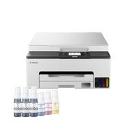 Canon MAXIFY GX1050 MegaTank Imprimante à jet d'encre rechargeable sans fil couleur 3 en 1 - Impression A4, copie, numérisation - Wi-Fi, Cloud Link, connectivité Ethernet - Imprimante à domicile ou