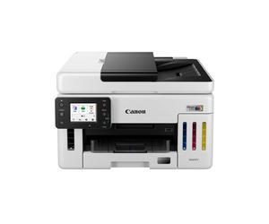Canon MAXIFY GX6150 : Jet d'encre Couleur A4, 600x1200 DPI, 24/15.5 ipm, Recto/Verso Auto, Wifi, Ethernet, ADF 50 feuilles, USB, Compatible Windows/macOS/iOS/Android