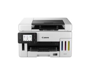 Canon MAXIFY GX6550 : Jet d'encre Couleur A4, 600x1200 DPI, 24/15.5 ipm, Recto-Verso, WiFi, Ethernet, ADF 50 feuilles, USB, Compatible Windows/macOS/Linux