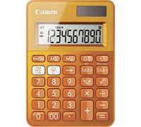 CANON Mini Calculatrice de poche à 10 chiffres LS-100K, coloris orange