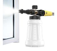 Canon mousseur pour lavage de voiture, outil réglable pour nettoyeur haute pression 1 l - Nettoyant avec mousse pour lavage de voitures - pour fenêtres, verre, salle de bain, fleurs, bain d'animaux et