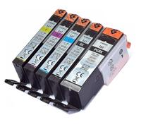 Canon Multipack de cartouches d'encre d'origine PGI-580BK/CLI-581 BK/C/M/Y (580 581), Pixma TR7550, TS8150, TR8550, TS8151, TS9150 et autres, cartouches d'encre de configuration sans emballage