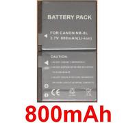 Canon NB-8L - Pile pour appareil photo Li-Ion - pour CB-2LA, 2LAE; PowerShot A2200, A3000 IS, A3100 IS, A3150 IS, A3200 IS, A3300 IS