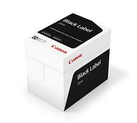 Canon - Noir étiquette de Papier zéro, A4, 5 x 500 feuilles de carbone de 80 g neutros en carton iso536 carré de poids 80 gsm - Me anneaux 5 Ries Des 500 feuilles - - - (99,840,554)