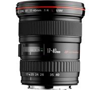 Canon Objectif EF 17-40mm f/4L USM – Grand angle – pour EOS 1000, 1D, 5D, 7D, Rebel T1i/XS/XSi