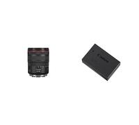 Canon Objectif RF 24-105mm f/4 L is USM Noir & Batterie LP-E17 Officiel pour EOS RP EOS M6 Mark II EOS 850D