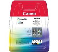 Canon Original CL - 41 et PG - 40 Lot de 2 Cartouches d'encre