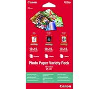 Pack variété de papier photo 4 × 6" (10 × 15 cm) et A4 VP-101 de Canon, 20 feuilles