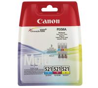 Canon Pack cartouches originales Canon CLI521 - Couleur