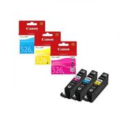 CANON Pack de 3 cartouches d'encre CLI-526 Cyan/Magenta/Jaune
