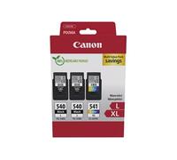 Canon Pack de 3 cartouches d'encre PG-540Lx2 et CL541XL